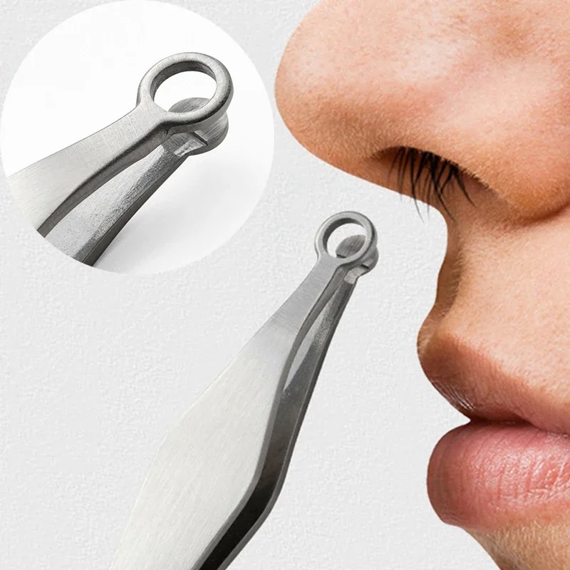 Men'S Grooming Makeup - Professional Stainless Steel Nose Hair Trimming