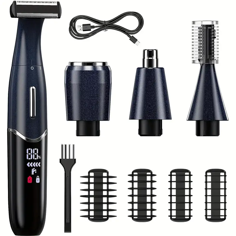 Men'S Grooming Razor - Intimate Areas Haircut Precision Shaver Men