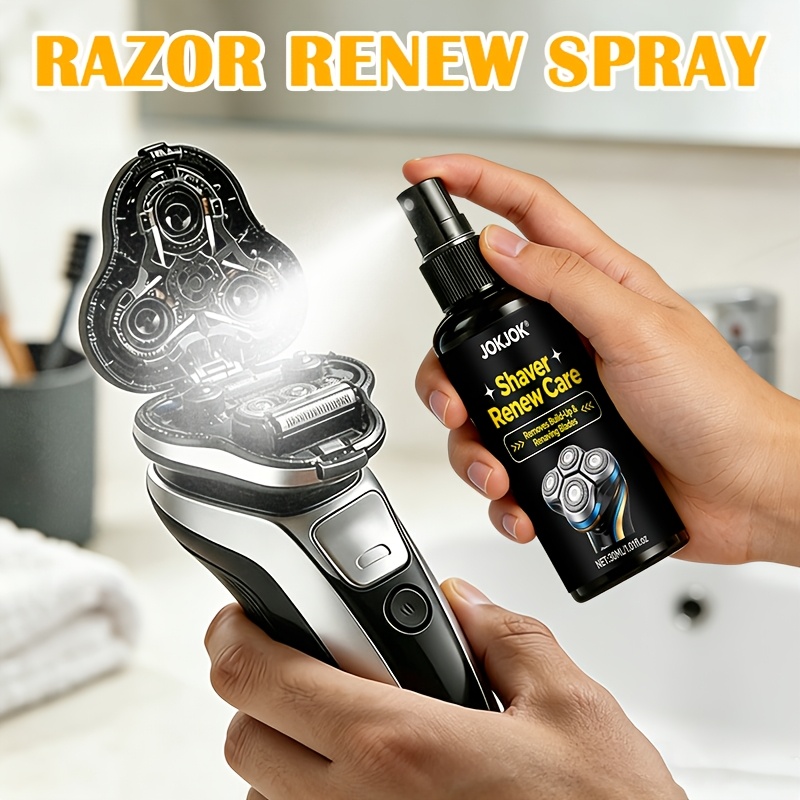 Men'S Grooming Razor - Electric Shaver Renew Care Spray 30ML