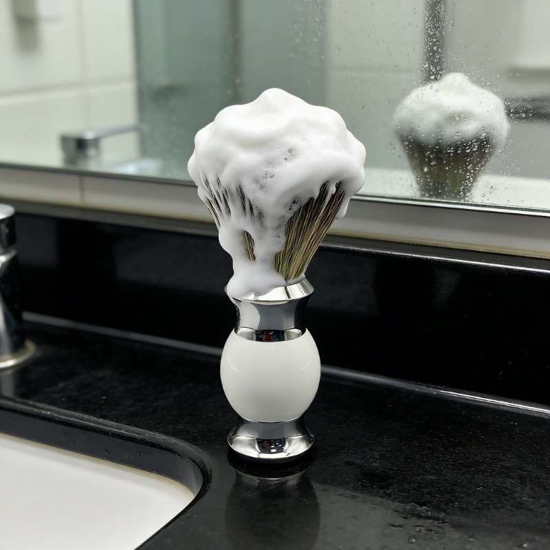 Men'S Grooming Experience - White Manual Shaving Razor for Men