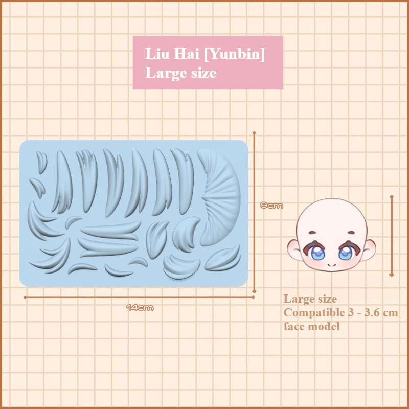 Clay Bangs Silicone Mold Handm - огляд і ціна Pomade Hair Clay