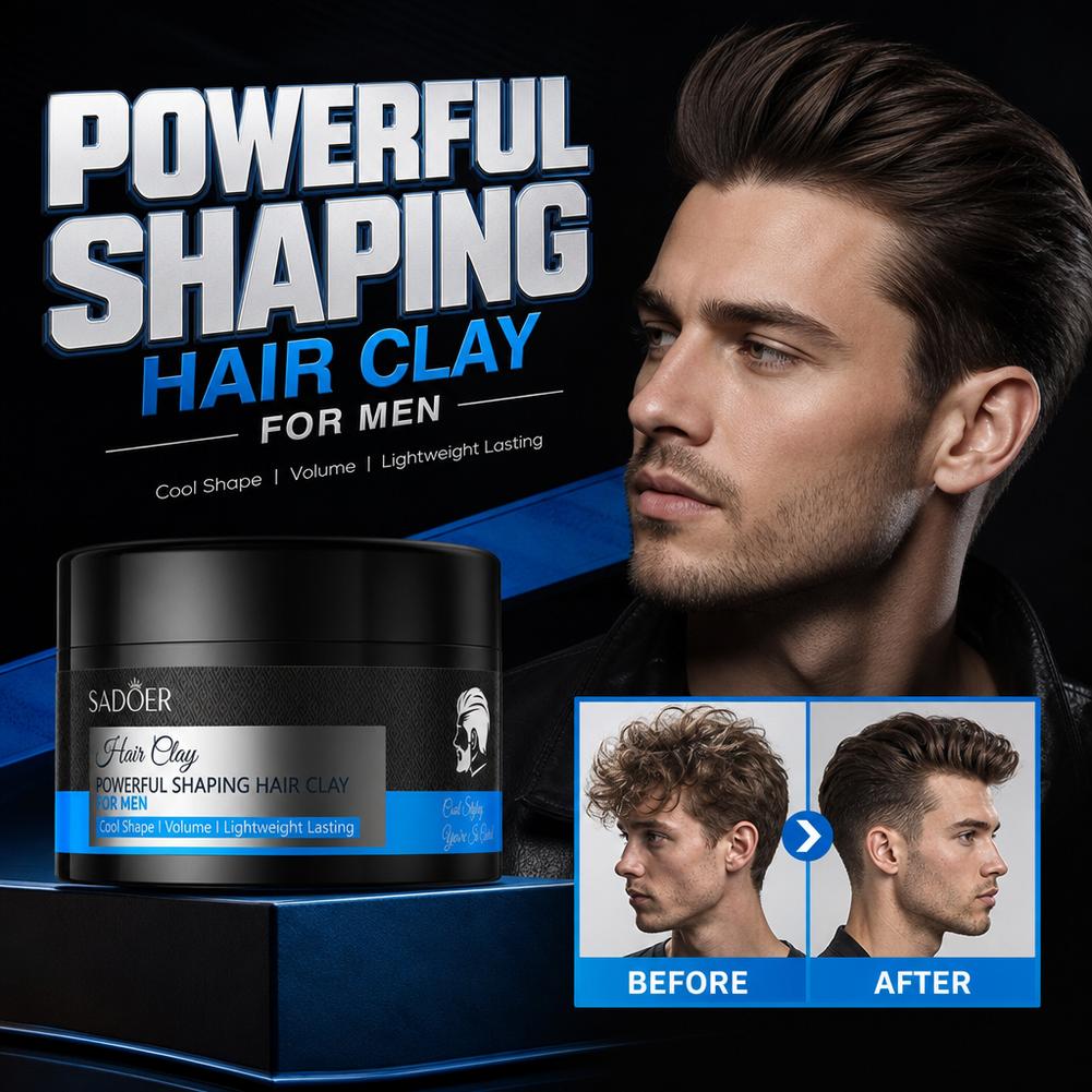 Matte Hair Styling Clay Strong - огляд і ціна Pomade Hair Clay