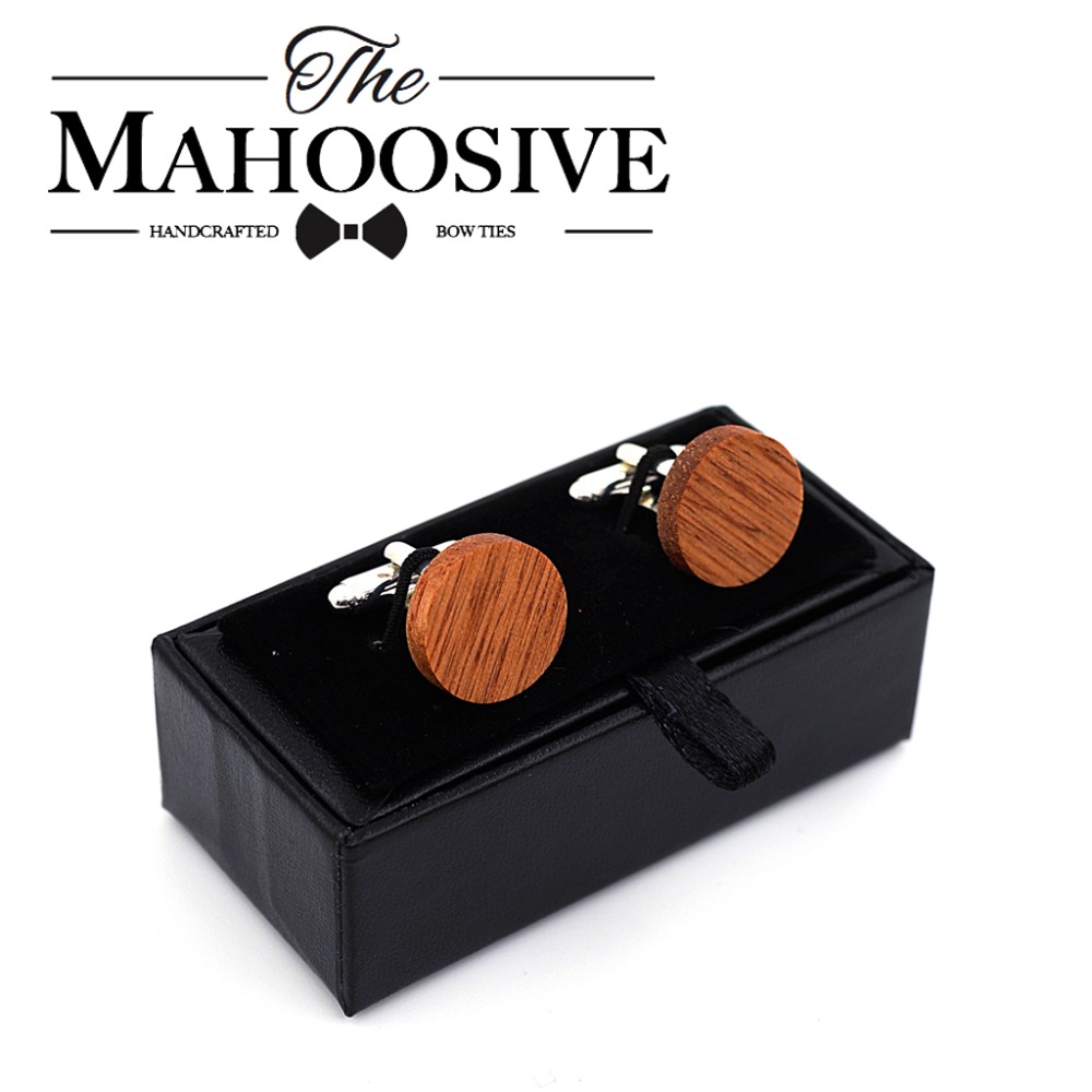 MAHOOSIVE Wooden Cufflinks Wed - огляд і ціна Men'S Grooming Boxes