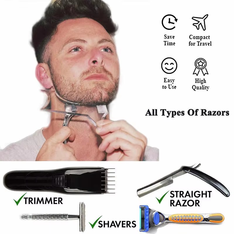 1PC/2Pc/3Pc Plastic Beard Comb - огляд і ціна Men'S Grooming Makeup