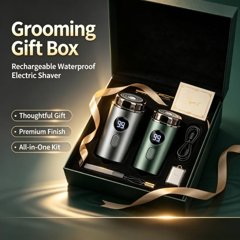 USB Rechargeable Waterproof El - огляд і ціна Men'S Grooming Boxes
