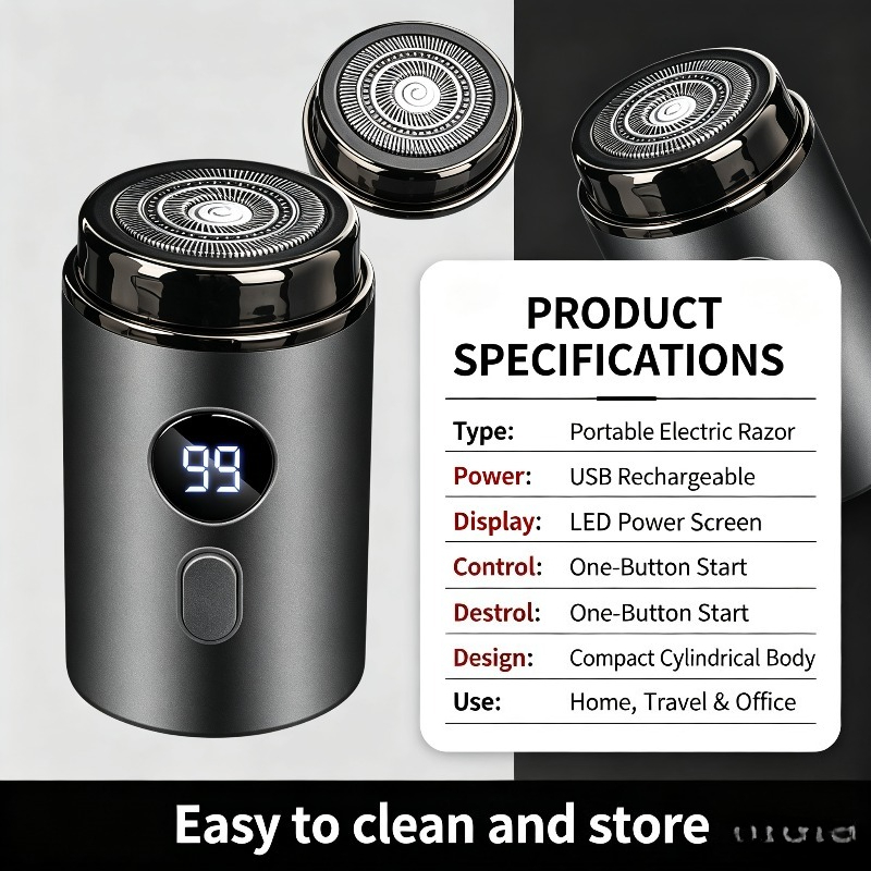 USB Rechargeable Waterproof El - огляд і ціна Men'S Grooming Boxes