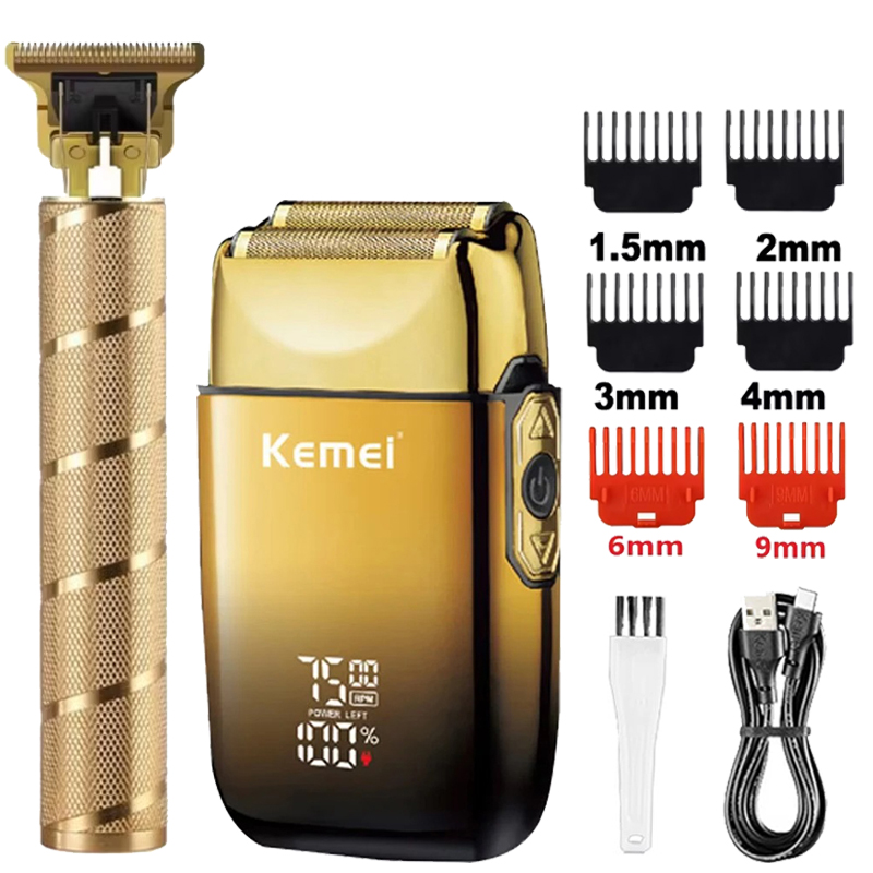 Kemei KM-TX10 T9 Hair Trimmer  - огляд і ціна Men'S Grooming Boxes