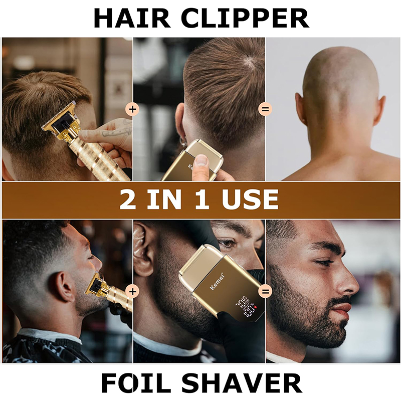 Kemei KM-TX10 T9 Hair Trimmer  - огляд і ціна Men'S Grooming Boxes