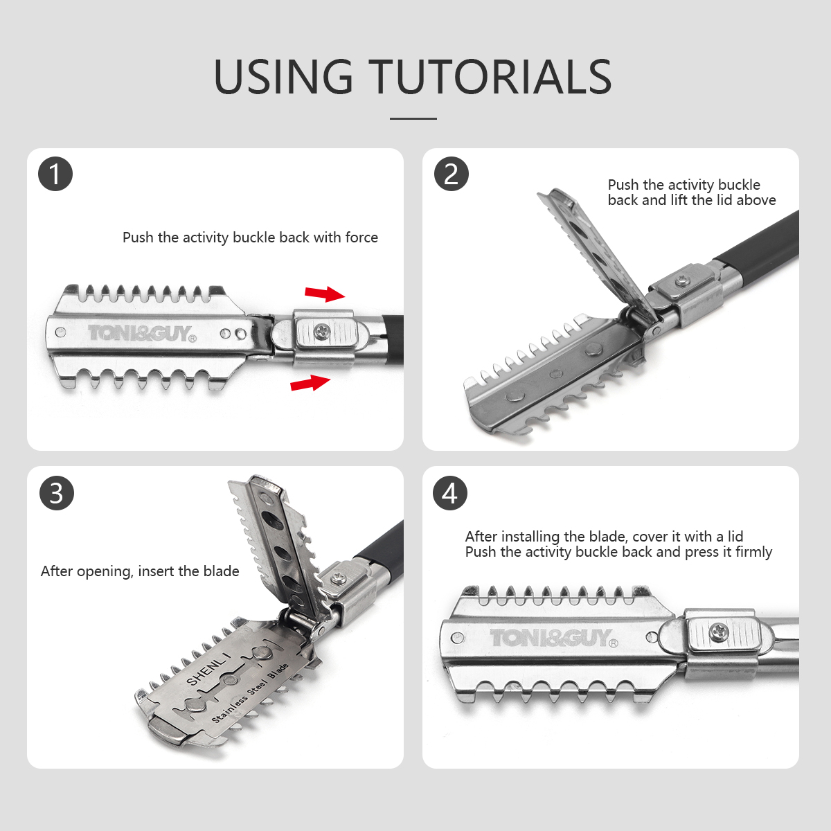 Salon Double-Edge Shaving Hair - огляд і ціна Men'S Grooming Razor