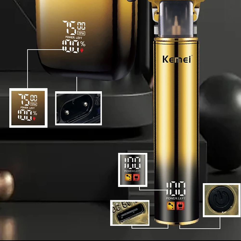 Kemei Hair Trimmer Electric Ra - огляд і ціна Men'S Grooming Razor