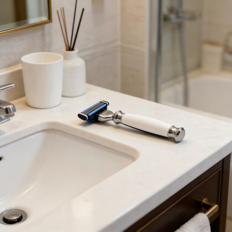 White Manual Shaving Razor for - огляд і ціна Men'S Grooming Experience